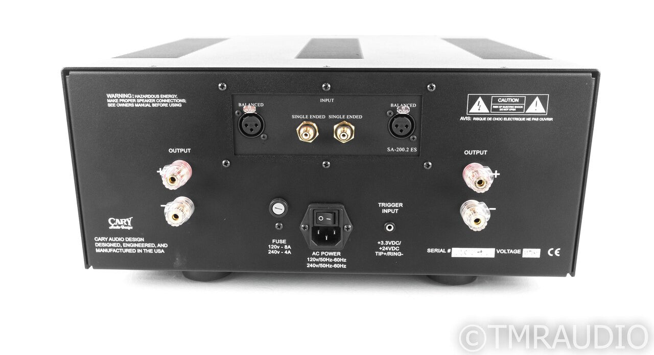 Cary SA-200.2 Stereo Power Amplifier; SA200.2