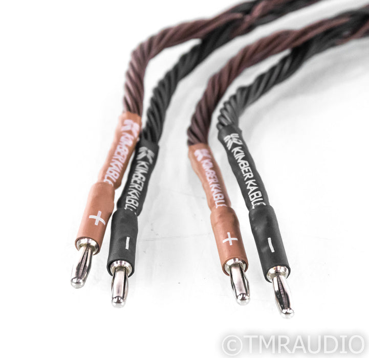 Kimber Kable Classic 8PR Speaker Cables; 8ft Pair; SBAN Plugs