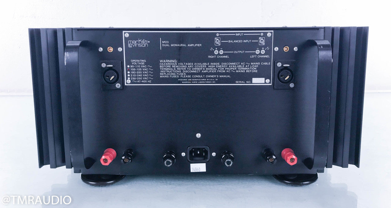 Mark Levinson No. 23 Dual Mono Power Amplifier