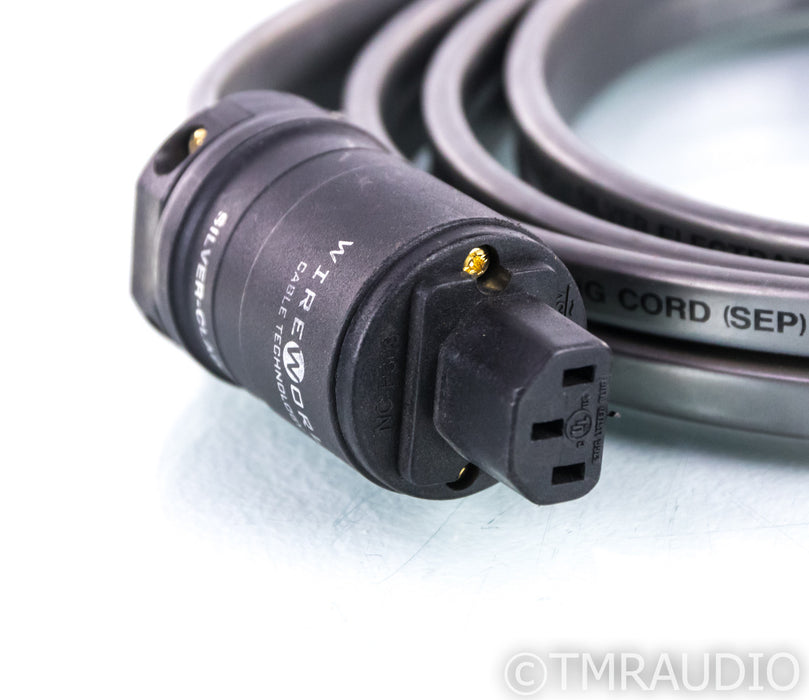 WireWorld Silver Electra 7 Power Cable; 2m AC Cord (Upgraded Terminations)