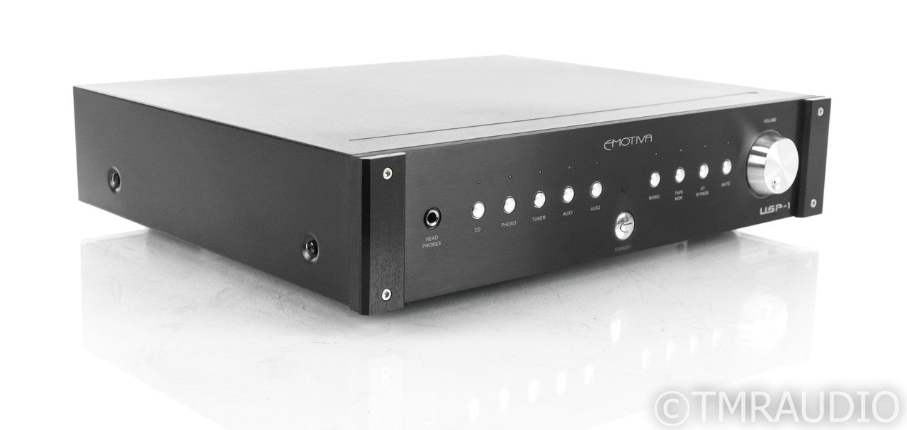 Emotiva USP-1 Stereo Preamplifier; USP1; Remote; MM / MC Phono