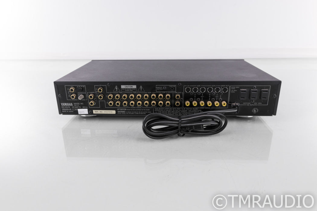 Yamaha CX-2 Stereo Preamplifier; CX2 (Noisy Attenuator)