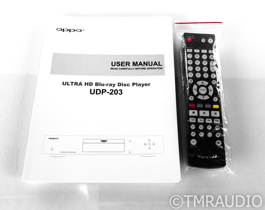 Oppo UDP-203 Universal Blu-Ray Player; UDP203; Remote
