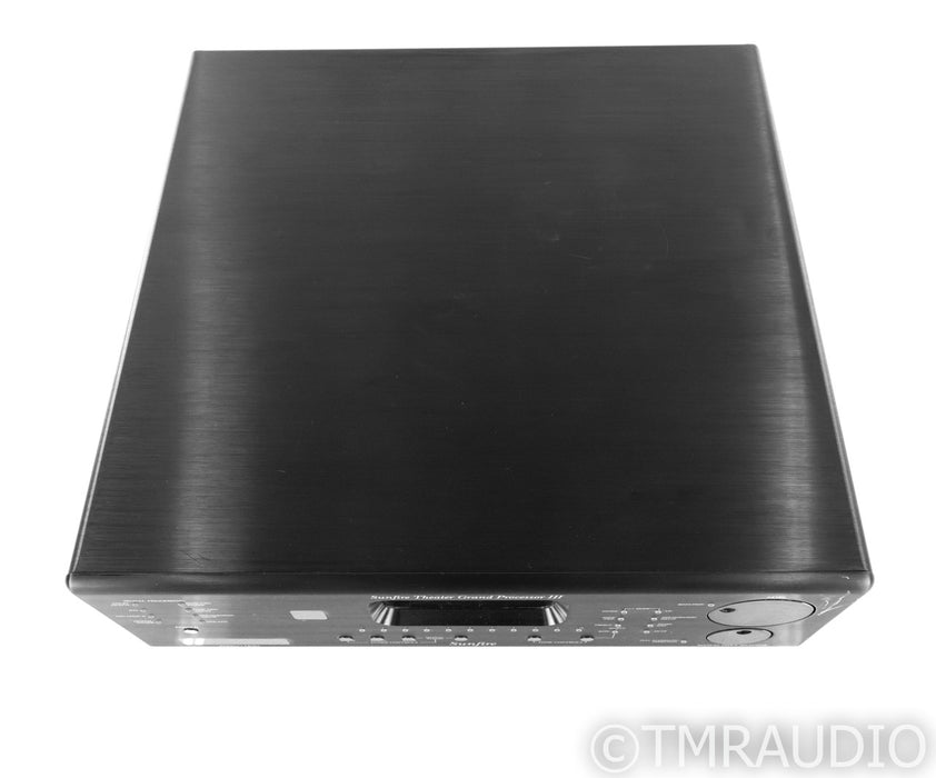 Sunfire Theater Grand III Home Theater Processor; Architect's Choice; MM Phono