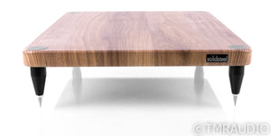 Solidsteel S3-A Audio Base Amplifier Stand; Single; Walnut