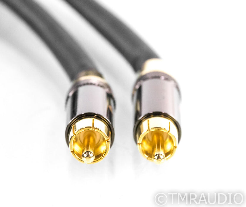 Purist Audio Design Corvus RCA Cables; 1.5m Pair Interconnects; Luminist Rev.