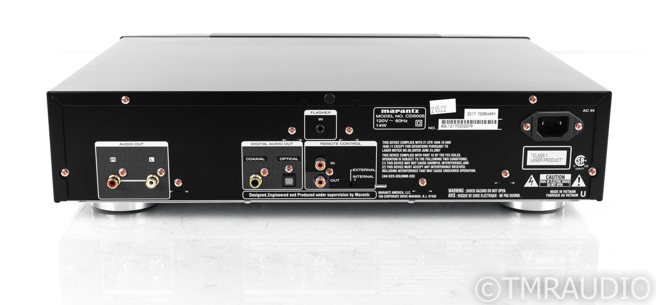 Marantz CD5005 CD Player / Transport; CD-5005; Remote