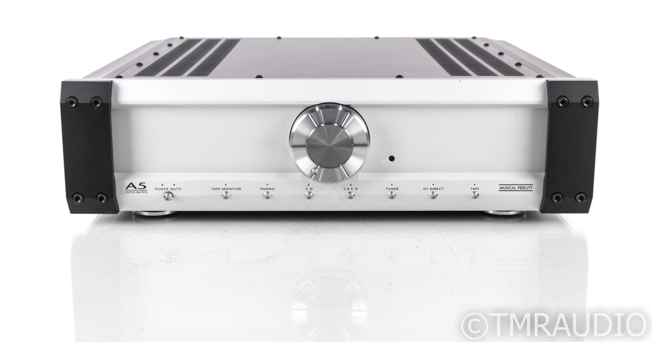 Musical Fidelity A5 Stereo Integrated Amplifier; A-5; Remote; MM Phono
