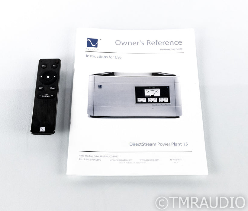 PS Audio DirectStream Power Plant 15 AC Regenerator; P15 Line Conditioner (Used)