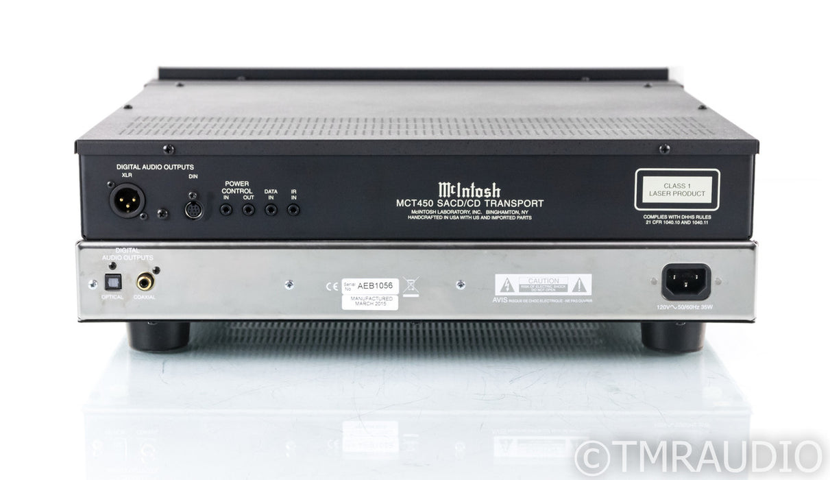 McIntosh MCT450 SACD / CD Transport; MCT-450; Remote