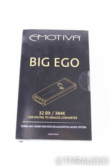 Emotiva Big Ego USB DAC; 32-bit / 384kHz D/A Converter (New)