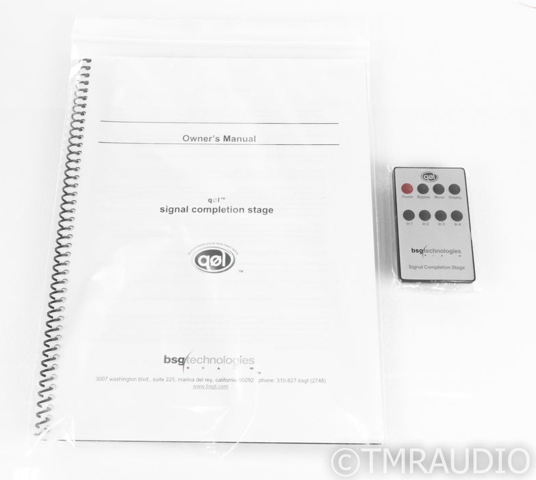 BSG QOL Signal Completion Stage; Preamplifier; Remote