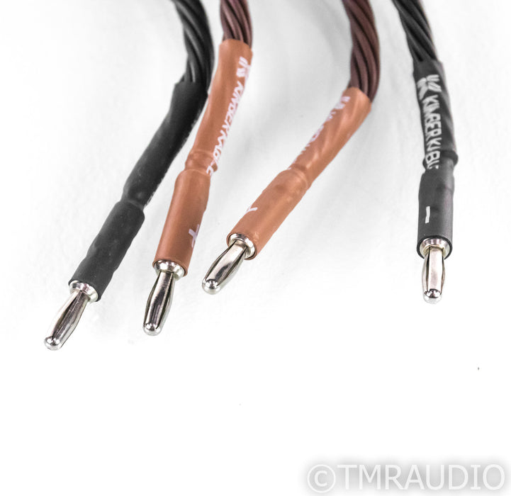 Kimber Kable Classic 8PR Speaker Cables; 8ft Pair; SBAN Plugs