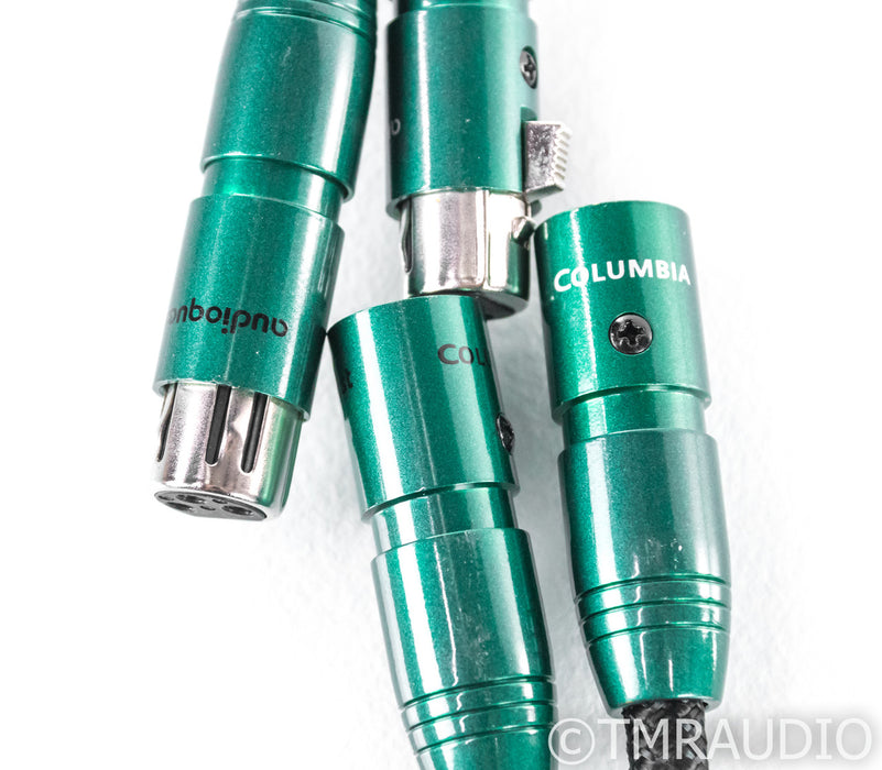 AudioQuest Columbia XLR Cables; 1.5m Pair Interconnects; 72v DBS