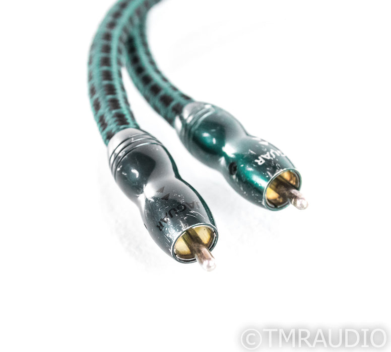 AudioQuest Jaguar RCA Cables; 1m Pair Interconnects (No DBS Bricks)