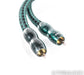 AudioQuest Jaguar RCA Cables; 1m Pair Interconnects (No DBS Bricks)