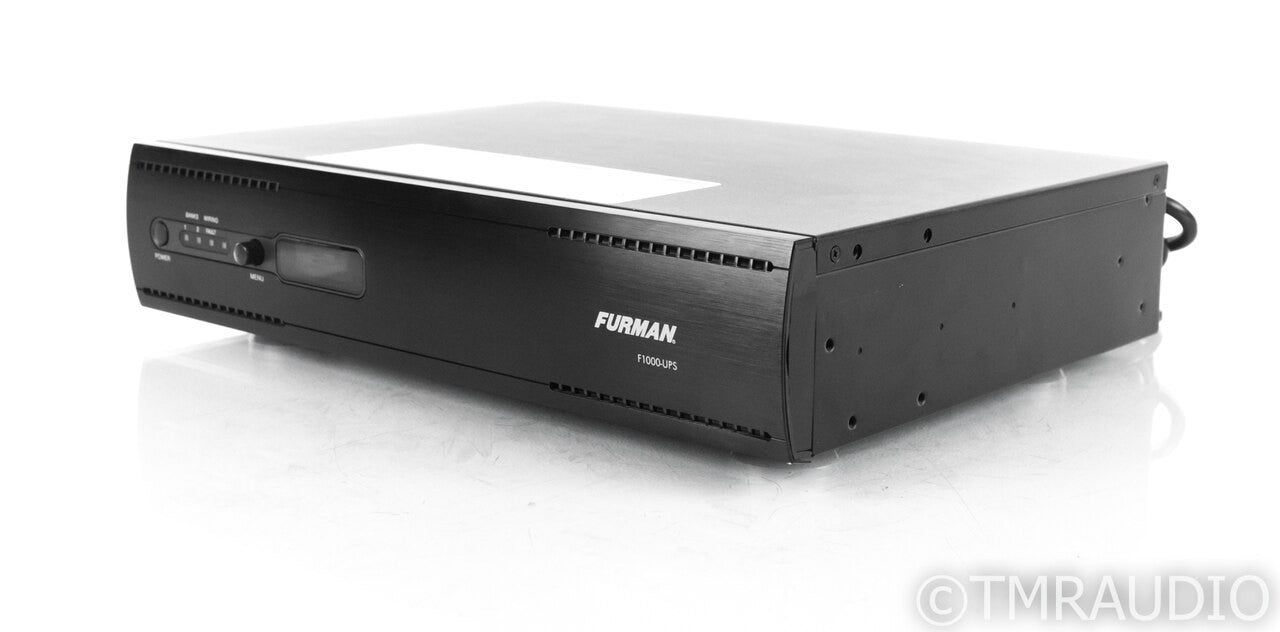 Furman F1000-UPS AC Power Line Conditioner; Battery; Uninterruptible Power Supply