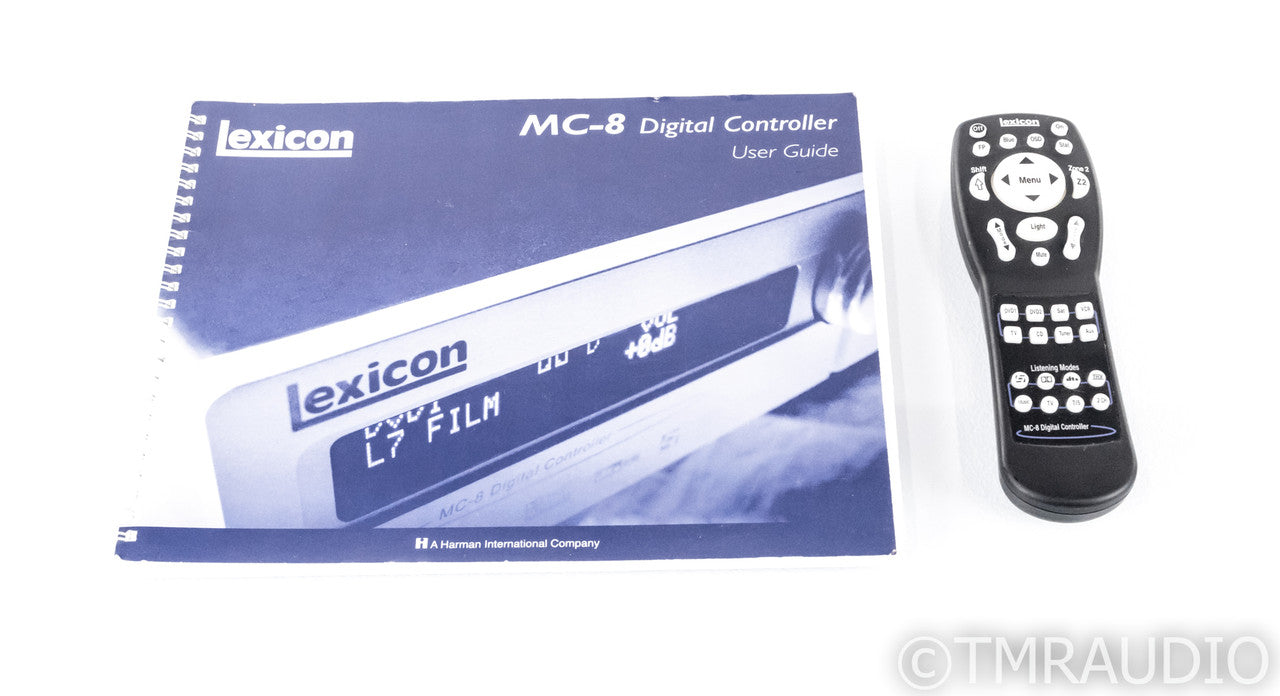 Lexicon MC-8 7.1 Channel Home Theater Processor; MC8; Remote