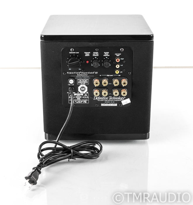 Definitive Technology PowerField SuperCube III 7.5" Powered Subwoofer; AS-IS (No Sound)