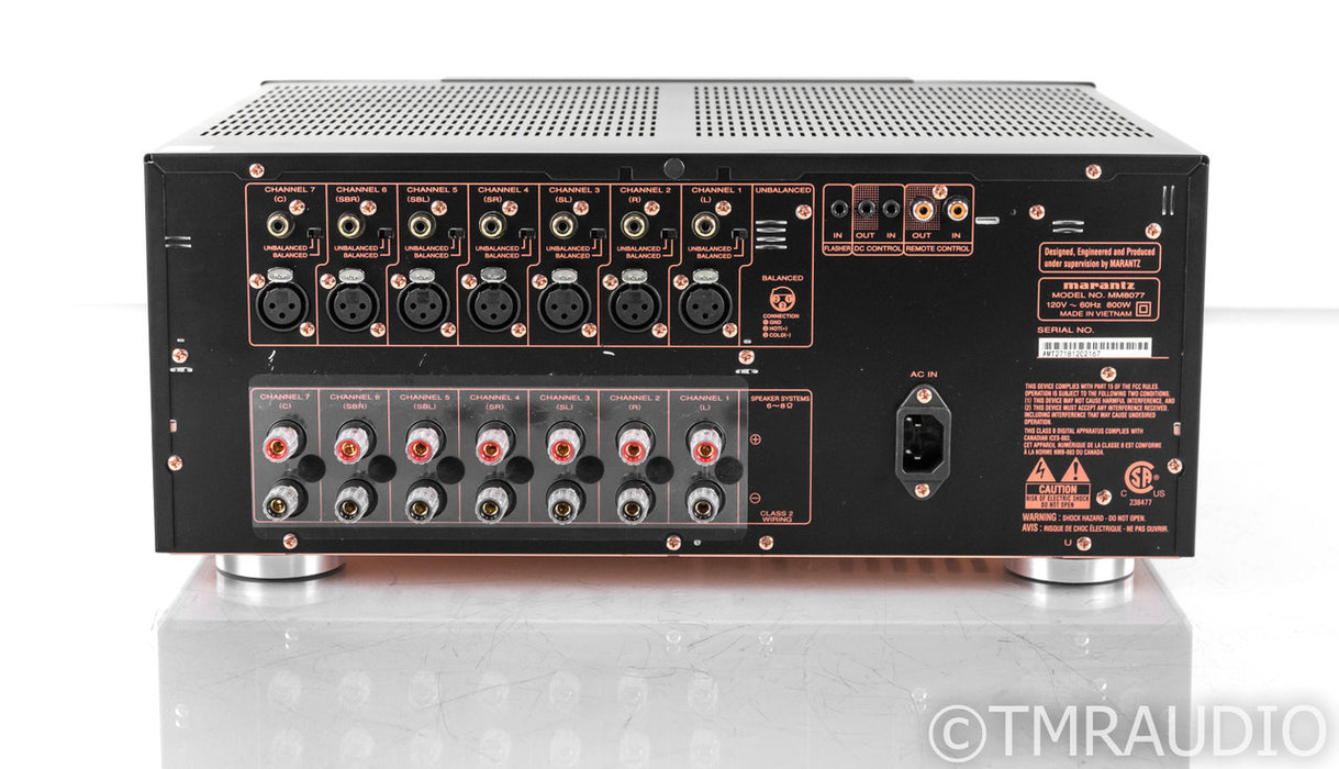 Marantz MM8077 7 Channel Power Amplifier; MM-8077