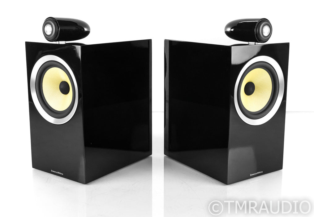 B&W CM6 S2 Bookshelf Speakers; Gloss Black Pair; CM6S2