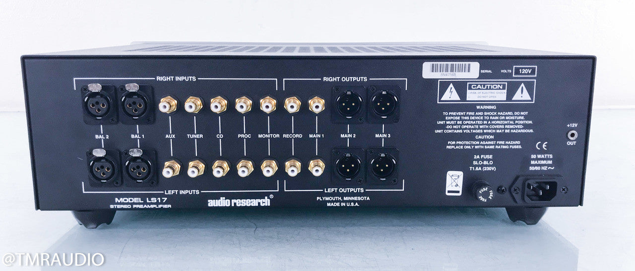 Audio Research LS17SE Hybrid Tube Stereo Preamplifier