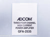 Adcom GFA-2535 4 Channel Power Amplifier