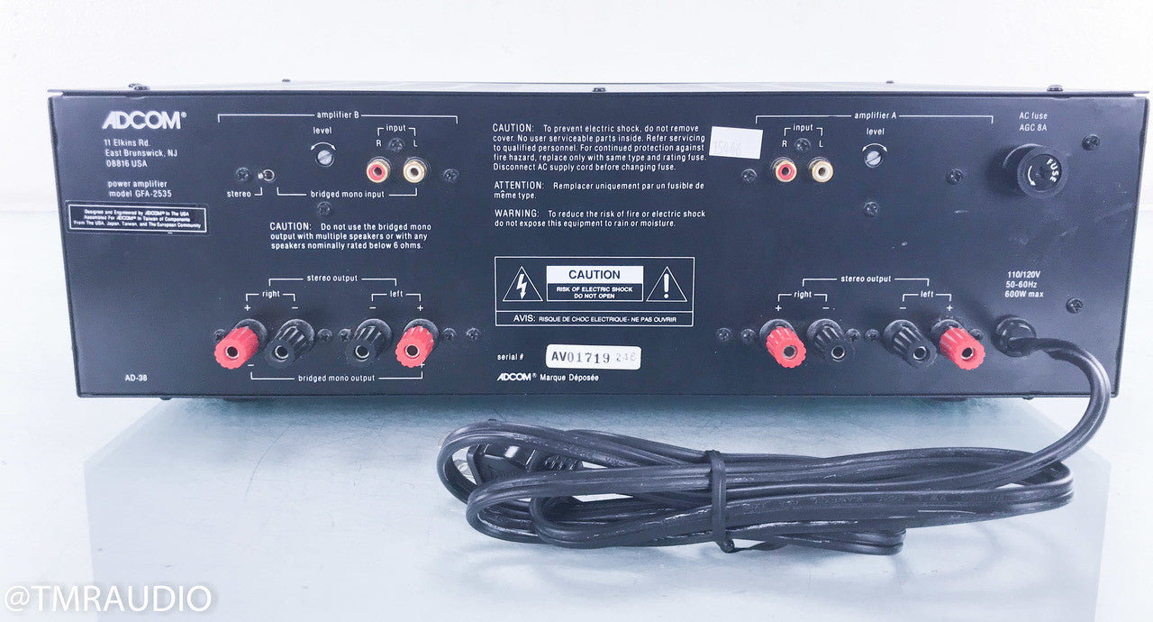 Adcom GFA-2535 4 Channel Power Amplifier