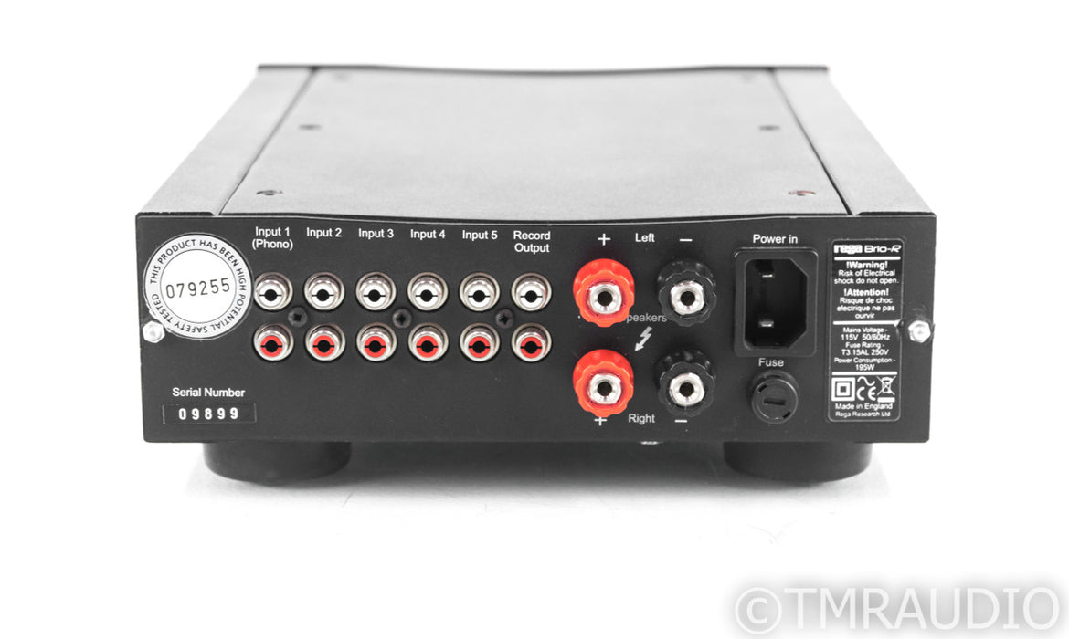 Rega Brio-R Stereo Integrated Amplifier; Remote; MM Phono
