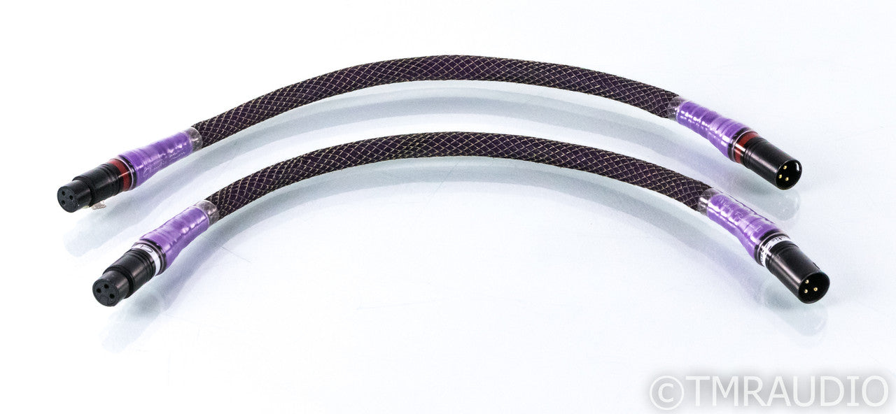 Acoustic Zen Matrix Reference II XLR Cables; .5m Pair Balanced Interconnects