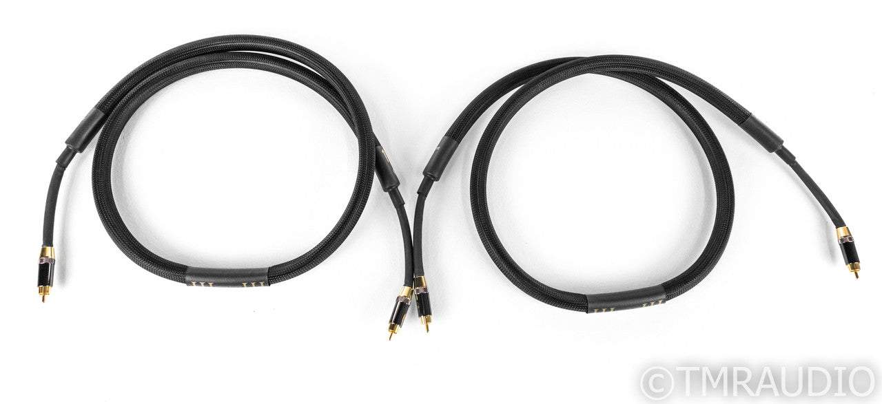 Purist Audio Design Corvus RCA Cables; 1.5m Pair Interconnects; Luminist Rev.