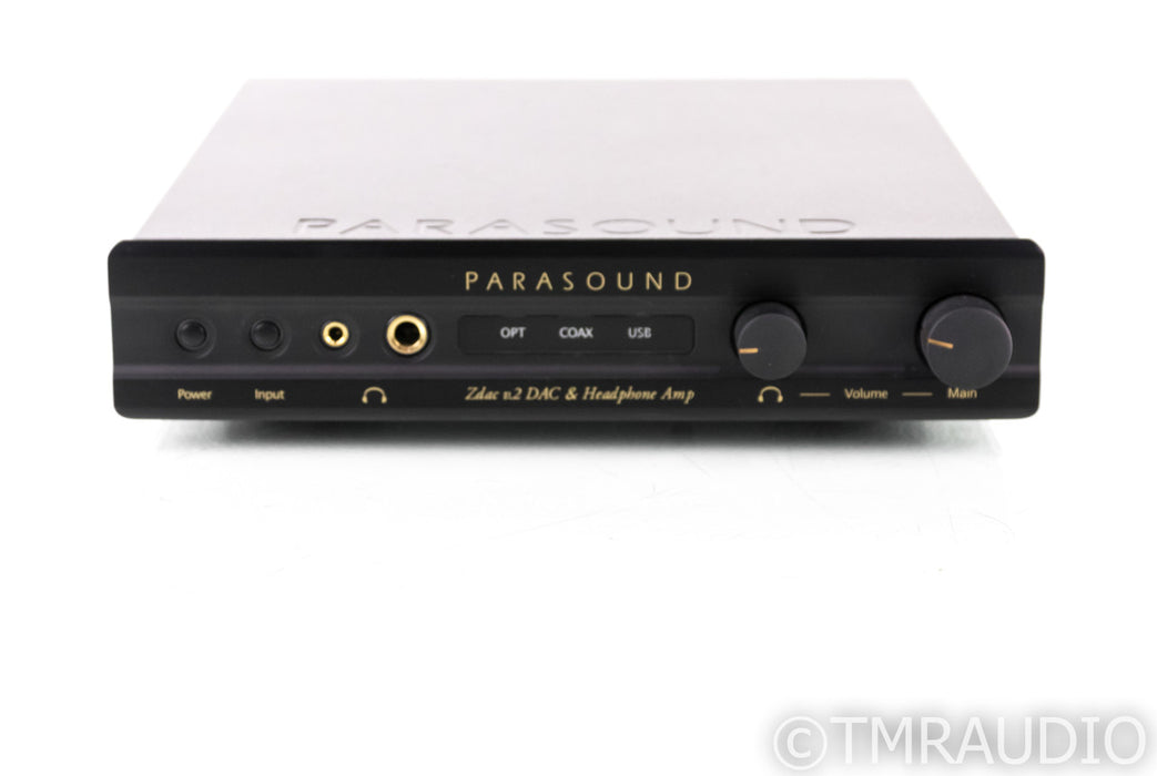 Parasound Zdac v.2 DAC / Headphone Amplifier / Preamplifier; V2