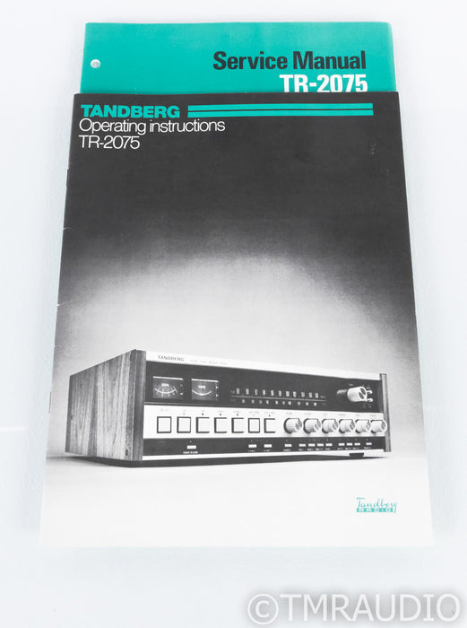 Tandberg TR2075 Vintage AM / FM Stereo Receiver; TR-2075