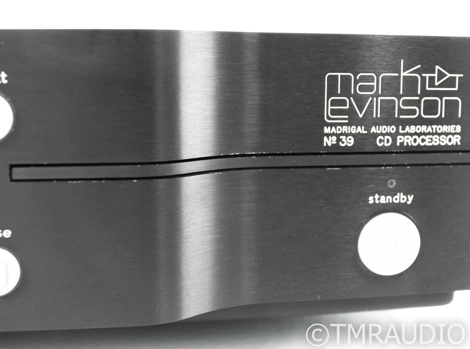 Mark Levinson No. 39 CD Player; Remote; HDCD; AS-IS (Doesn't Read Discs)