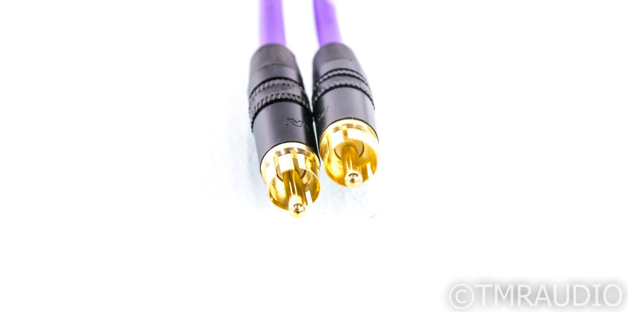 Nordost Leif Purple Flare RCA Cables; 9ft Pair Interconnects