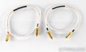 Synergistic Research Alpha RCA Cables; 3ft Pair Interconnects