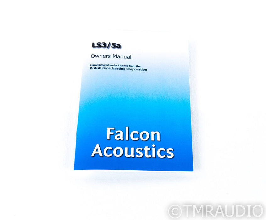 Falcon Acoustics LS3/5a Bookshelf Speakers; Rosenut Pair