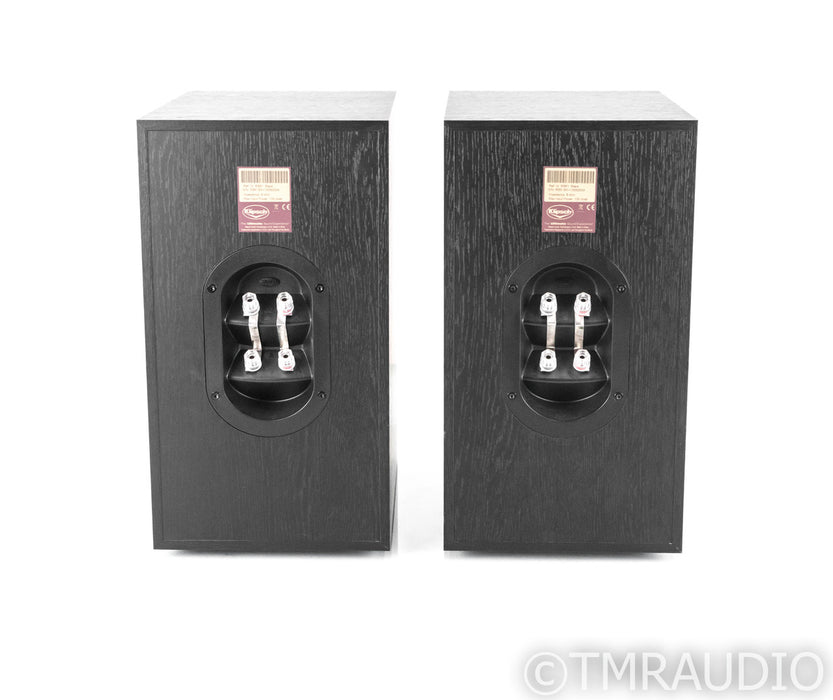 Klipsch Reference Series RB-61 Bookshelf Speakers; Black Ash Pair; Ref IV