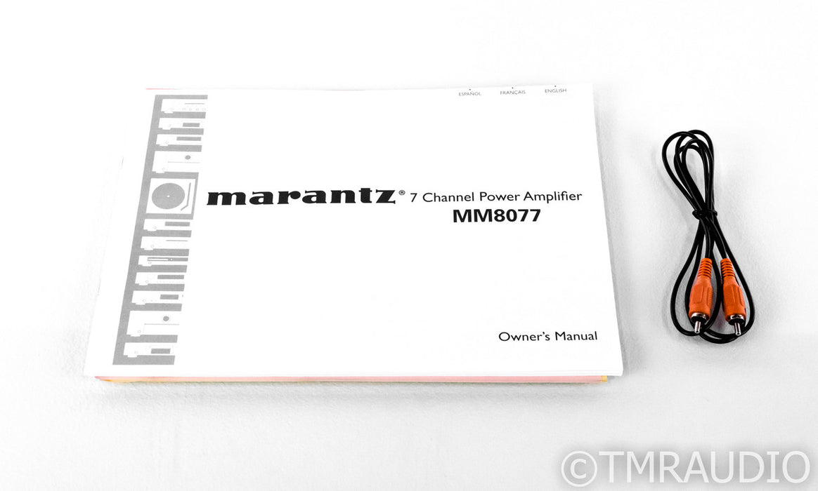 Marantz MM8077 7 Channel Power Amplifier; MM-8077