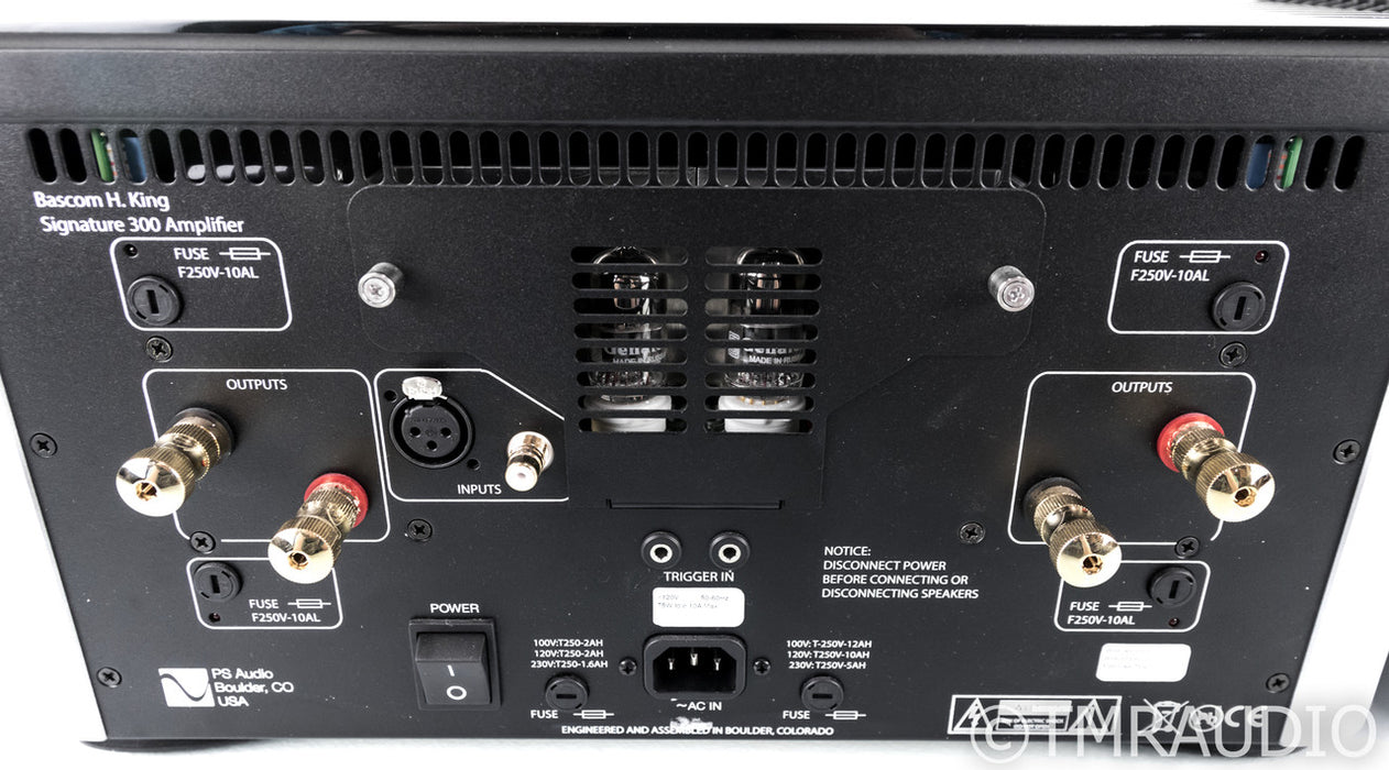 PS Audio BHK Signature 300 Mono Tube Hybrid Power Amplifier