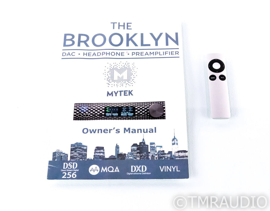 Mytek Brooklyn MQA DAC; D/A Converter; Headphone Amplifier; Preamplifier