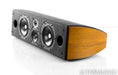 Sonus Faber Domus Center Channel Speaker; Black Leather & Teak