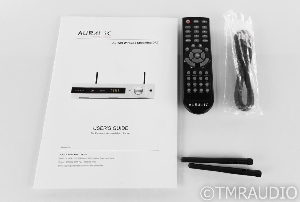Auralic Altair Wireless Network Streamer / DAC; D/A Converter; 1TB SSD; Remote