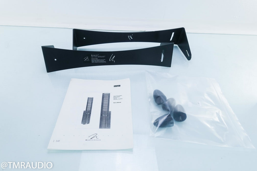 Martin Logan Script Wall-Mount Electrostatic Hybrid Speakers