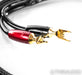 AudioQuest Rocket 88 Bi-Wire Speaker Cables; 8ft Pair; Gold Terminations; 72v DBS