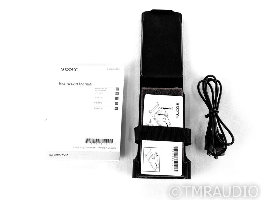 Sony NW-WM1Z Walkman Portable Music Player; NWWM1Z; 256GB