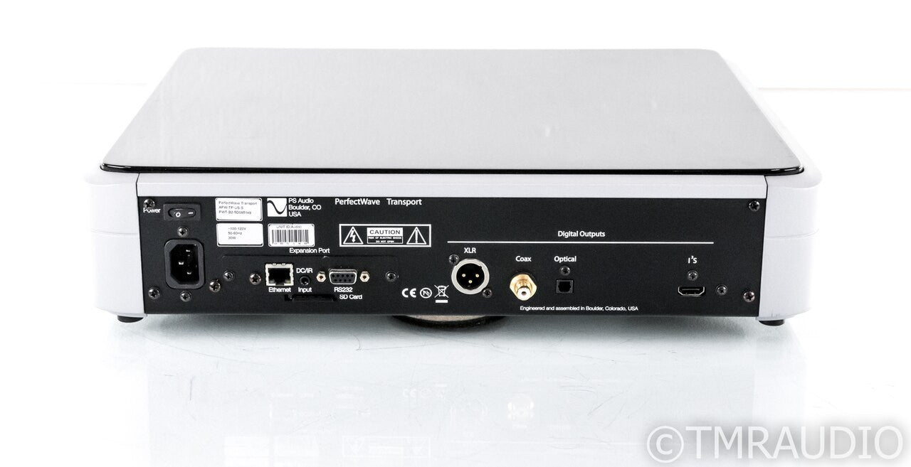 PS Audio PerfectWave Transport CD Player; PWT; Remote (1/5)