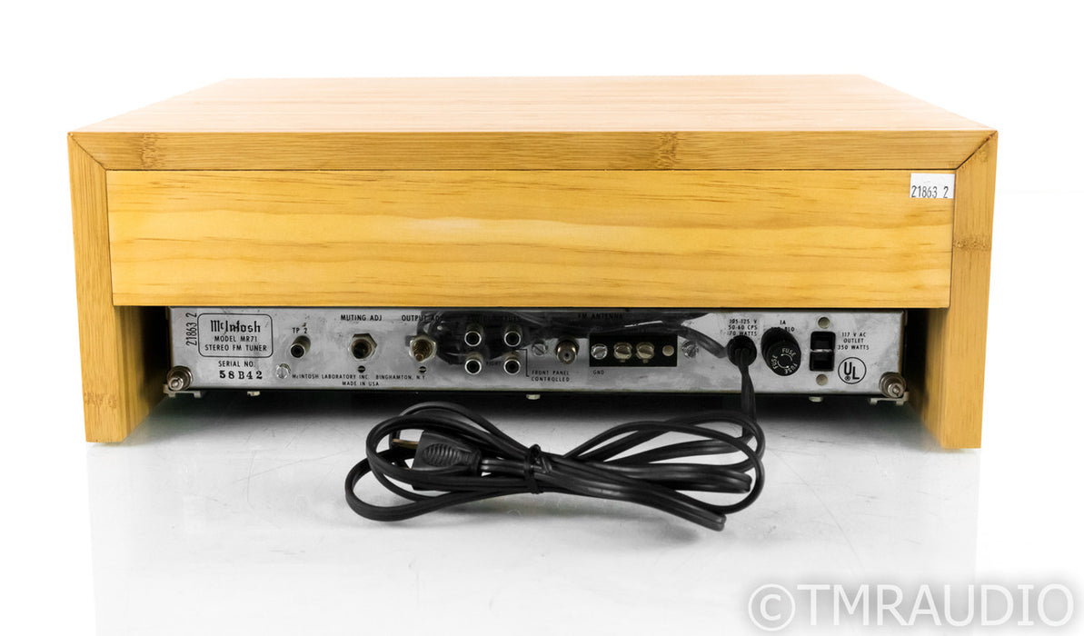 McIntosh MR71 Vintage Stereo FM Tuner