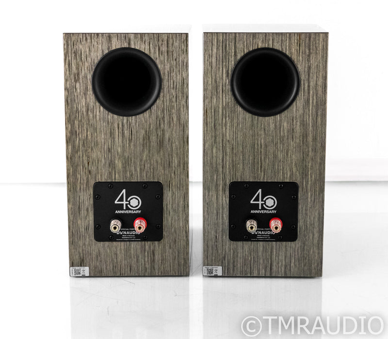 Dynaudio Special Forty Bookshelf Speakers; Grey Birch Pair; 40th Anniversary