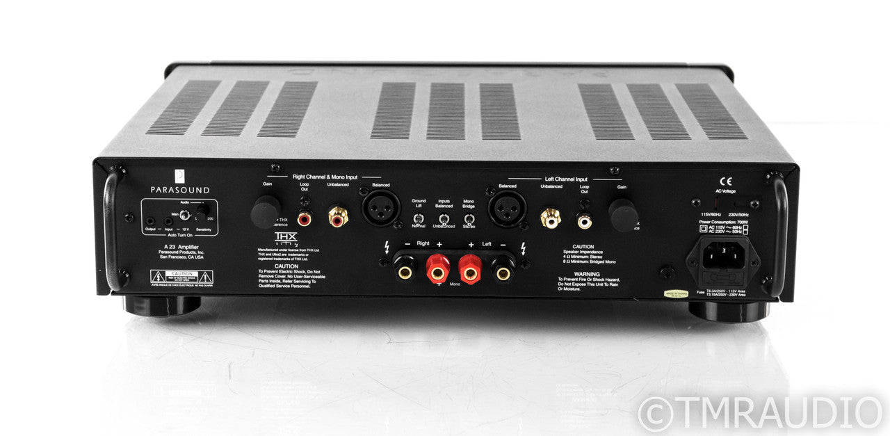 Parasound A 23 Stereo Power Amplifier; A23